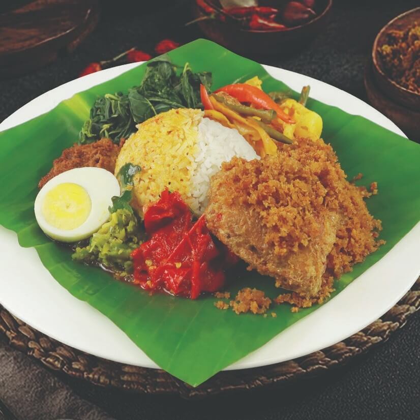 Ayam Habuk + Nasi Padang